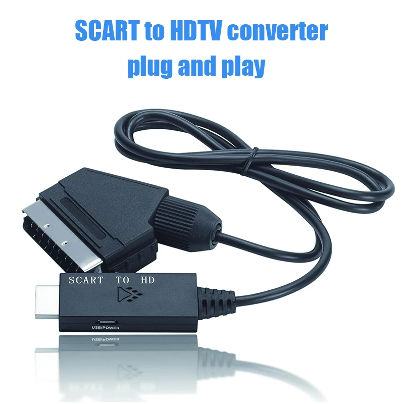 Scart To Hdmi - SCART - HDMI Uyumlu Dönüştürücü, 1080P