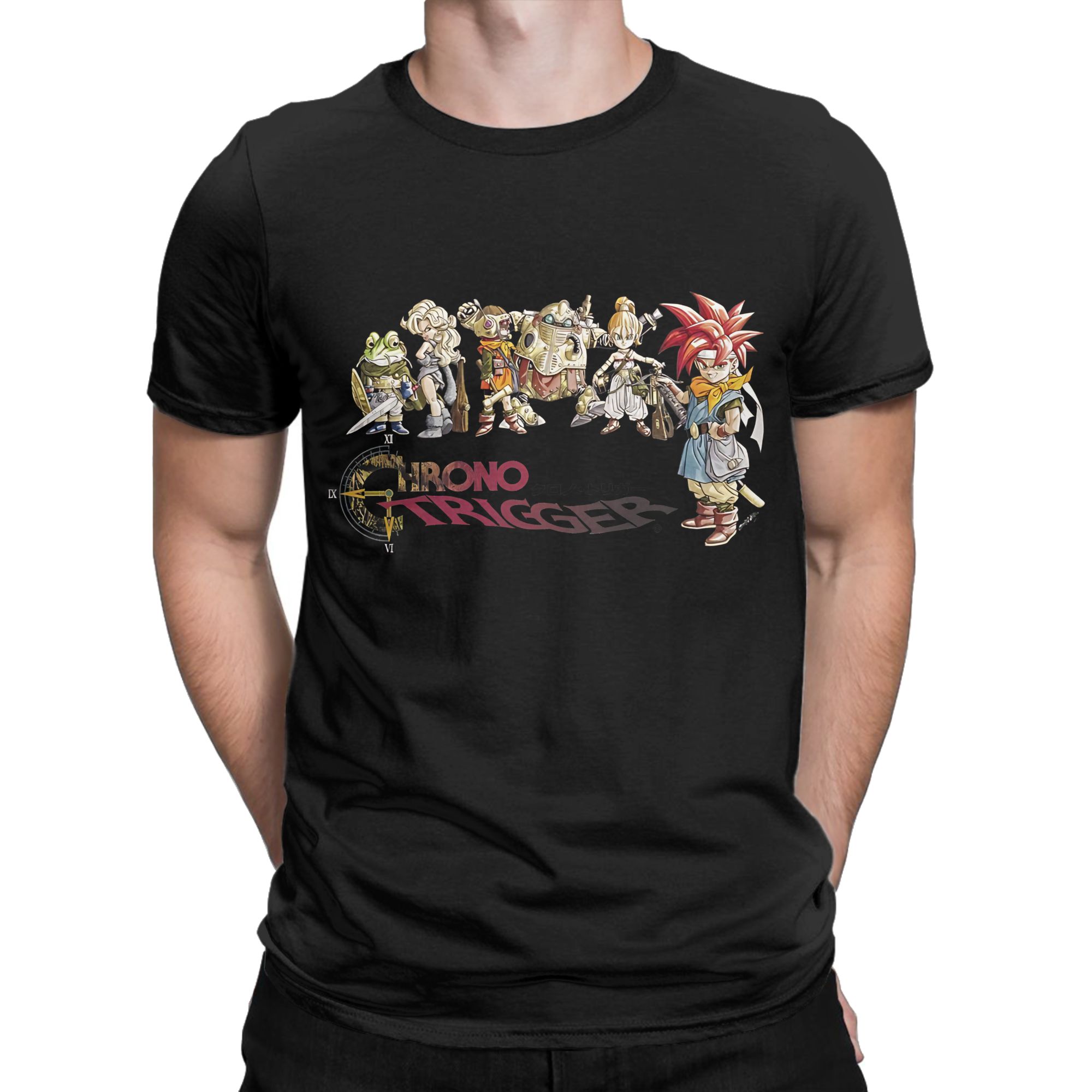 Chrono Trigger Logosu Komik Gr - Retro Gaming T Shirt incelemesi ve fiyatı