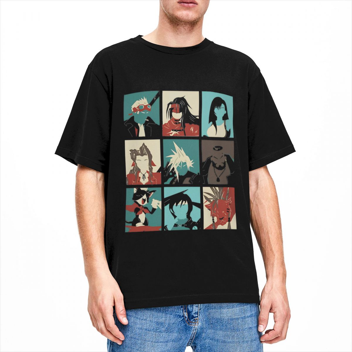 Fantezi Final 7 T-Shirt erkek  - Retro Gaming T Shirt incelemesi ve fiyatı