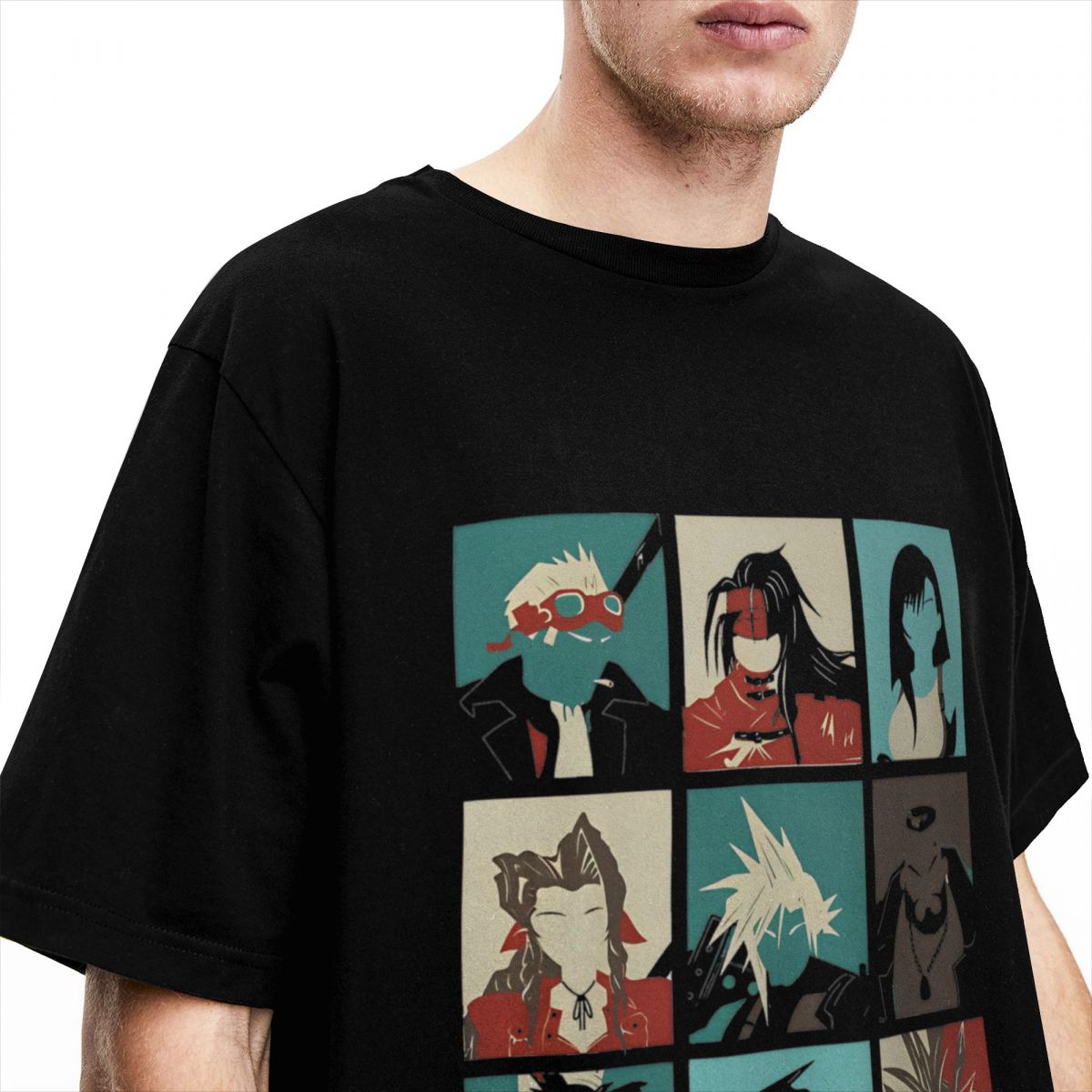 Fantezi Final 7 T-Shirt erkek  - Retro Gaming T Shirt incelemesi ve fiyatı
