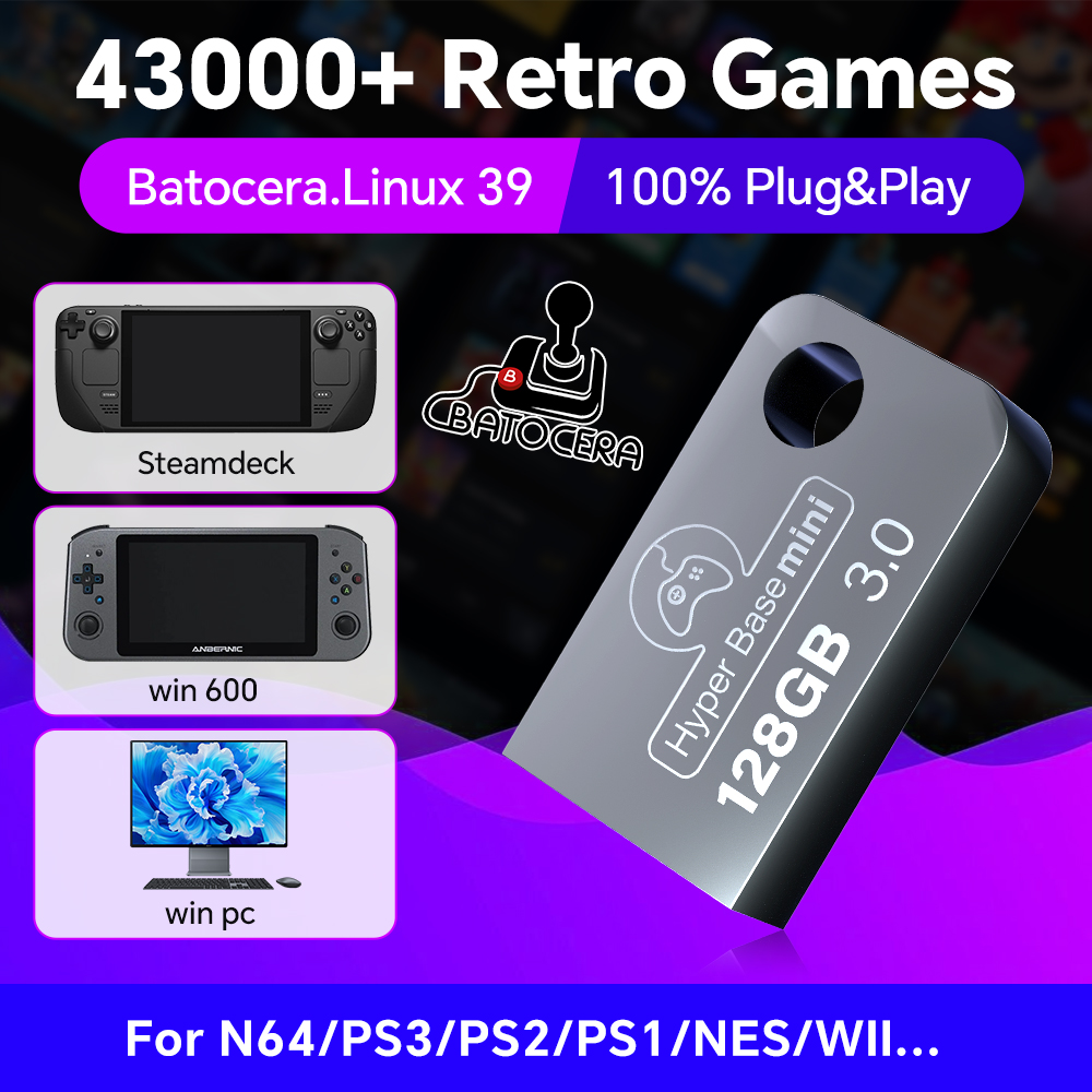 Batops3 128G USB Flash sürücü  - Retro Gaming N64 incelemesi ve fiyatı